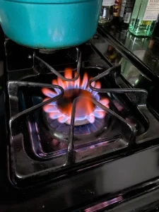 how hot does a stove top get