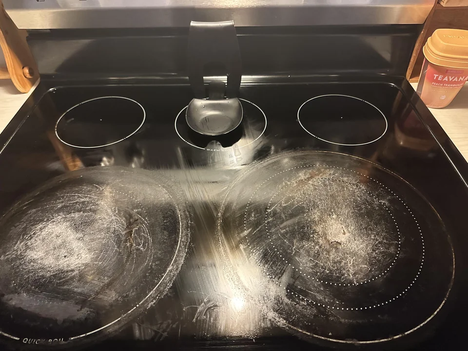 Use a Magic Eraser on a Glass Top Stove