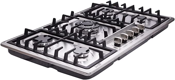 Deli-kit® 34 inch DK258-A01 Gas Cooktop